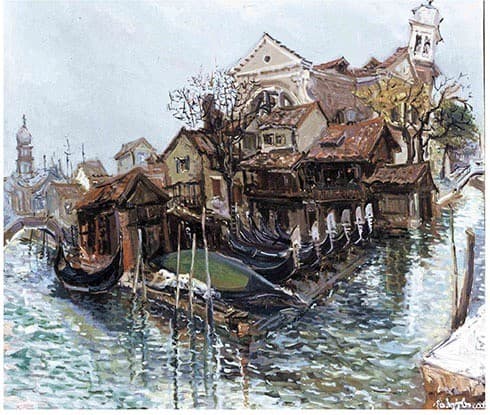 Gondola's workshop